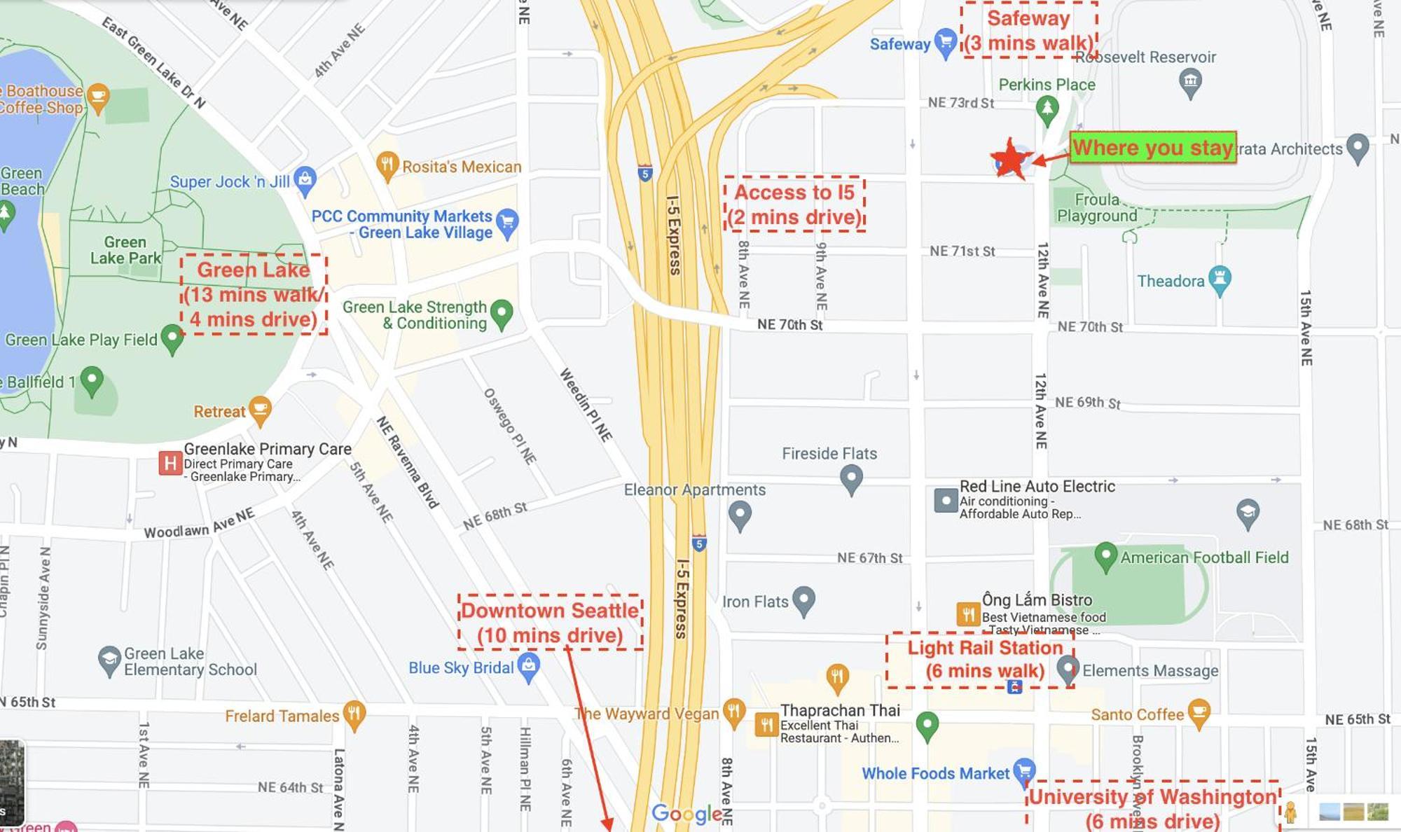 סיאטל New Private Tiny Home Near Greenlake/Lightrail/I-5 מראה חיצוני תמונה